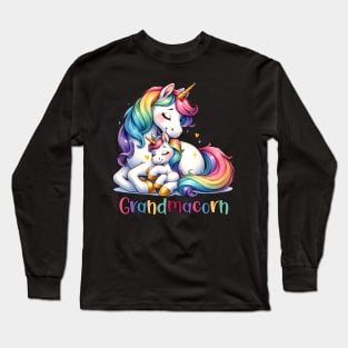 Grandmacorn Unicorn Mothers Day cool mothers day Long Sleeve T-Shirt